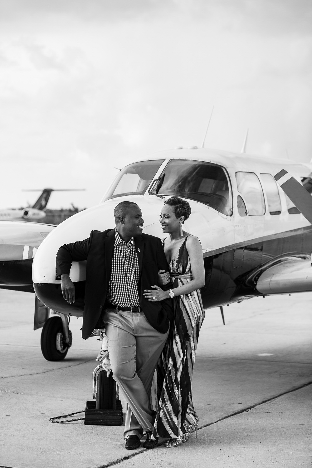 Krystal-Anthony-Bahamas-Airport-Engagement-Session_1 krystal anthony airport engagement session